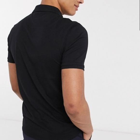 THREADBARE | Mens Basic Muscle Fit Orange Polo - Picture 4 of 11